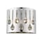 Z-Lite Oberon 2 Light Wall Sconce, Chrome+ Crystal 453R2S-CH - alternate 1